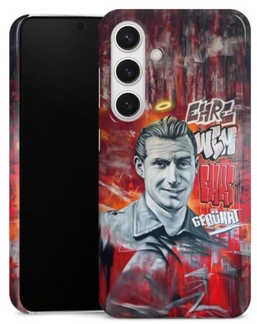 Premium Case kompatibel mit Samsung Galaxy S24 Smartphone Handyhülle Schutzhülle glänzend 1. FC Kaiserslautern Fritz Walter 1. FCK