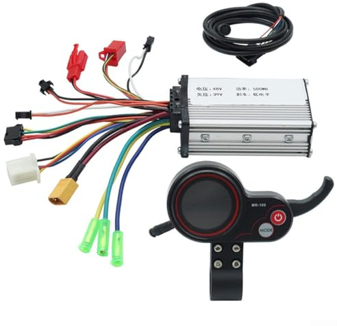 Elektroroller-Controller-Set, 500 W, 36 V/48 V, Motorsteuerung mit LCD-Display für Kugoo-Elektroroller (48 V)