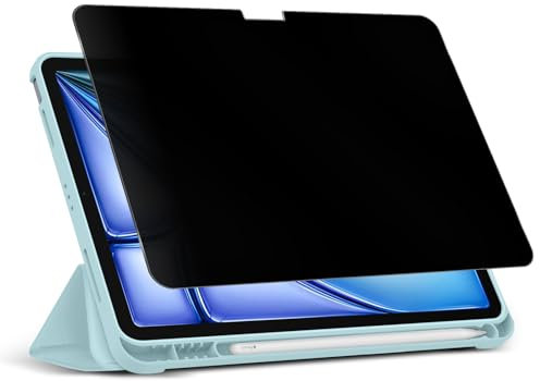 MokaZii Privacy Verre Trempé pour iPad Air 13 M3 (2025) / M2 (2024), Anti-Spy Tablettes Protection écran, 9H Vitre Anti Rayures Protection Film pour iPad Air 13 (M3/M2) 2025