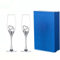 Kristall Sektgläser Weingläser Gläser mit Geschenk Box 2er Set, Romatische Champagner Gläser mit Diamant-Besetzt Herzförmig für Hochzeit, Haus Deko, Hochzeitsjubiläum Geschenk, Party