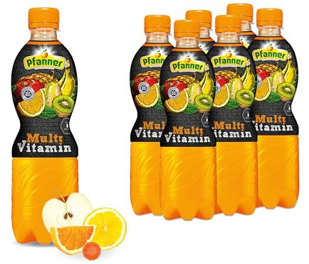 Pfanner Eistee Pfirsich Zero - 8 x 750 ml Vorratspack - direkt aufgebrühter Schwarztee mit Pfirsichsaft – Ice Tea Karton ohne Zucker