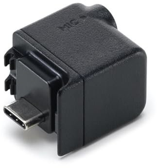 3,5-mm-Mikrofonadapter für Action 4-Kameras (Anschluss unterstützt nur Mikrofone, keine Kopfhörer)