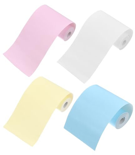 NAMOARLY 18rollen Thermodruckpapier Für Mini- Und Sofortbildkameras Geeignet Für Notizen Und Etiketten Hochauflösende Bilder Kompatibel Mit Kinderkameras Selbstklebend Und Unbeschichtet
