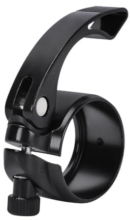 Sattelklemme, Sattelklemme mit Schnellspanner, 41 mm Aluminiumlegierung Sattelstützenkragen, Sicherer Halt und Einfache Montage Sattelklemme