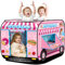 Britik Toys for 3-8 Year Old Kids: Truck Play Tent Pop Up Playhouse Toys for Kids Gifts for 3 4 5 6 7 8 Year Old Boys Girls Toy Presents Foldable Play Tent Set Outdoor Indoor Garden Childrens Toy