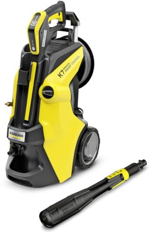 Kärcher Hidrolimpiadora K 7 Smart Control Flex, presión: 180 Bar, caudal: 600 l/h, Rendimiento por Superficie: 60 m²/h, Potencia: 3000 W, con Pistola, Boquilla Turbo, Lanza pulverizadora.