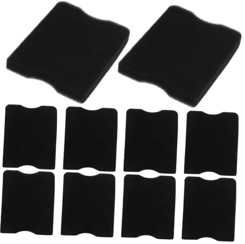 Abaodam 10stücke Teiliges Luftfilter-Schwamm Für Rasenmäher Langlebiger Schaumstoff Effiziente Luftreinigung Schützt Motor Vor Verschmutzung Einfach Austauschbar Kompatibel Mit Rasenmäher