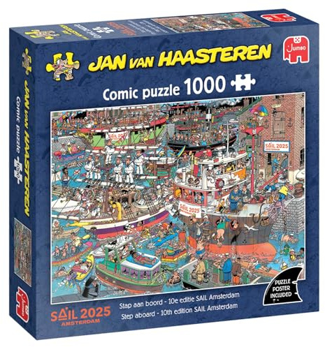 Jumbo Puzzle 1000 Teile Stap an Bord - SAIL Amsterdam Edition