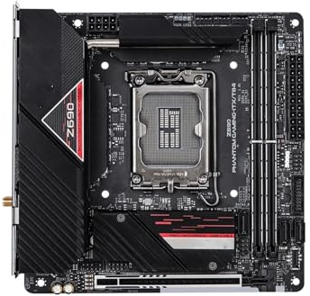 Fit For ASRock Z690 PHANTOM GAMING-ITX/TB4 Motherboard Support i9-14900KF i7-13700K i5-12400F i3-12100 CPU LGA1700 2xDDR5 M.2 PCIe 5.0 motherboard