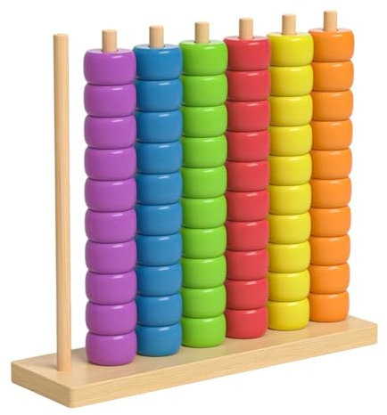 Farbstapel Herausforderung Spiel - 2026 Farbanpassung Stapelpuzzle, Holz Schnell Muster Rätsel | Pädagogisches Spielzeug Doppelring Zur Kinder Und Erwachsene | Spieleabend Sowie Vorschulbildung