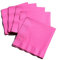 Lot de 20 serviettes en papier Rose vif 33 cm 2 plis