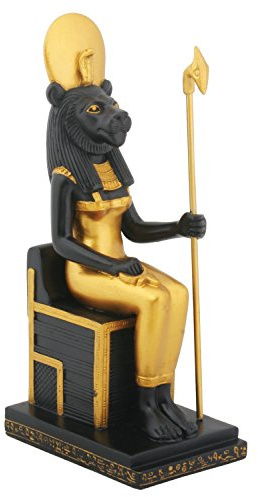 StealStreet Sitting Sekhmet Collectible Figurine, Egypt