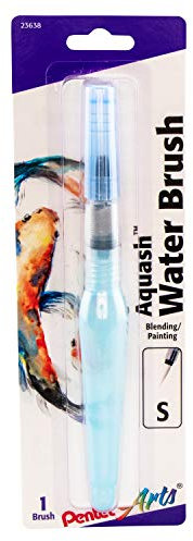 Pentel 1-Piece Small Arts Aquash Water Brush, Fine Point