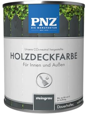 PNZ Holzdeckfarbe, Gebinde:0.75L, Farbe:steingrau