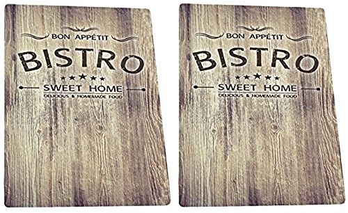 Kesper 36536 Multi-Glasschneideplatten Bistro, 2-er Pack
