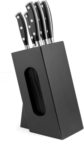 Sabatier Trompette Vulcano - Bloc spaghetti 5 couteaux de cuisine