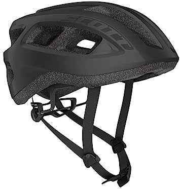 Scott Unisex – Erwachsene 275217 Fahrradhelm, Schwarz, 1size
