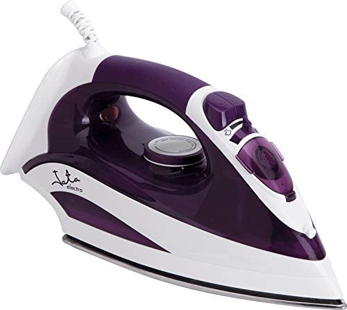 Jata PL225 Plancha de Vapor, Suela Acero Inoxidable, 2200 W, Vapor vertical y regulable, Golpe de vapor 160 g/min, Termostato regulable de temperatura, Autolimpieza, Antical, Antigoteo