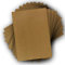 200x DIN A4 Kraftpapier Bogen - 21 x 29,7 cm - Natron Kraftpapier gerippt - 100gr - Braun - ökölogisches Vintage Briefpapier