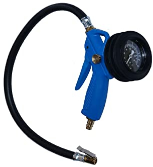 Reifenfüller Hand-Reifenfüller Handreifenfüller Reifenventil Reifenfüllmesser mit Momentstecker mit Anschlussnippel DN 7,2