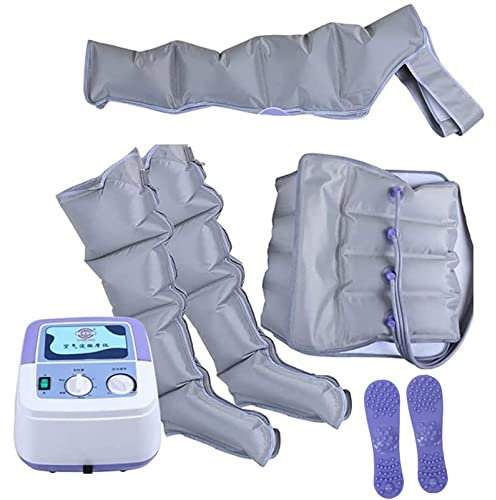 Electric Air Compression Massager Machine, Pressotherapy Massager Machine, for Arm Leg Calf and Foot Relax and Blood Circulation, Helps Ease Swelling