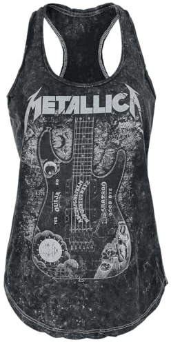 Metallica Ouija Guitar Frauen Top schwarz Band-Merch, Bands