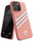 adidas Hülle Entworfen für iPhone 14 Pro Max | Stoßfester Fallschutz | Kompatibel mit kabellosem Laden | 6,7 Zoll Samba Alligator Mauve DREI Streifen Design | Schützende Originals Handyhülle