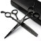6 Zoll/ 7 Zoll Haarschneideschere set，haarschere，ausdunnschere SHARONDS 440C Schwarz (6 zoll 2Stück- B)