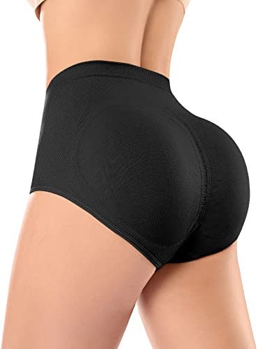 Joyshaper Po Push Up Unterhose Damen Padded Butt Lifter Shapewear Gepolsterte Höschen Body Shaper Bauchweg Hose Hip Enhancer Panties Po Lifting Figurformende Miederslip Shaping Unterwäsche M