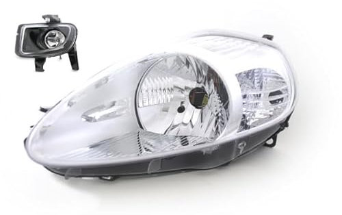 Johns, Scheinwerfer Halogen passend für Fiat Punto 199 07/2008 - H4 Li. Fahrer + Nebel