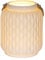 levandeo LED Leuchte H16cm Porzellan Weiß Laterne Dekoleuchte Stimmungslicht Tischlampe Tischdeko Lampe Deko