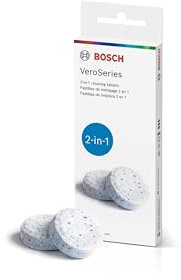 Bosch Pastillas de limpieza, pequeñas, color blanco