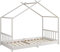 VitaliSpa Hausbett Fredericke, Bett aus Holz, Weiß, 80x160 cm