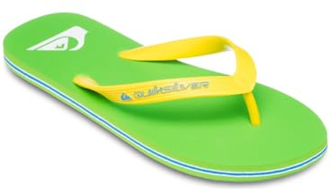 Quiksilver™ Molokai Core - Flip-Flops for Men - Sandalen - Männer - 41 - Grün