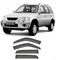 PREZ 4 Stück Windabweiser Regenabweiser für Honda CRV RD1-RD2-RD3 1995-2001, Vorn Hinten Autofenster Seitenfensterabweiser Schutz vor Wind und Regen