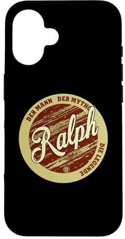 Hülle für iPhone 16 Ralph Der Mann der Mythos die Legende Vornamen