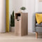 Pantanal Slim Wood Bedside Table Bedroom Nightstand with Shelf and Drawer, Narrow Bathroom Small Floor Storage Cabinet Living Room End Table Sofa Side Table (walnut#3)