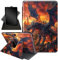 for Surface Pro X Plus 2024,Pro X 2020/2019 13 Inch,360 Degree Rotating Stand Smart Protective Case for New Microsoft Surface Pro X 13 inch Tablet,Black Dragon