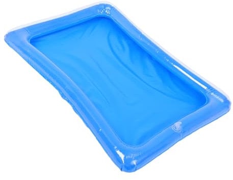 Ciieeo Aufblasbare Und Serviertablett Multifunktionale Kühlmatte Für Getränke Und Snacks Für Sommerpartys Und Poolveranstaltungen Wiederverwendbar Und Langlebig