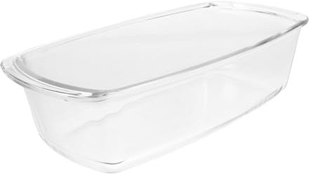 JECOMPRIS Rechteckige Backform aus Hitzebeständigem für Toastbrot und Käsekuchen Langlebig und Temperaturbeständig Gleichmäßige Wärmeverteilung Spülmaschinengeeignet für Backliebhaber