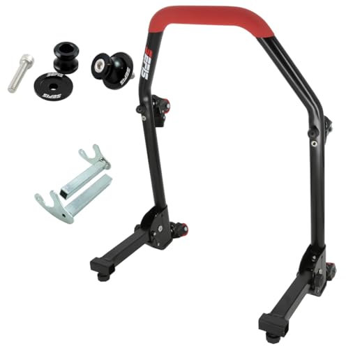 SEFIS M20U Motorradständer Set Hinterrad Motorradheber Serviceständer Heck Motorrad montageständer hinten Motorrad ständer Set Motorrad aufbocken klappbar (für Yamaha MT-09 / SP/Tracer MT-10 / FZ1)