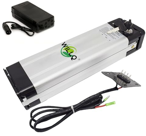 WILLQ E-Bike-Akku 24V 8Ah 10Ah 13Ah 15Ah Lithium-Ionen-Akkupack für 350W/200W/100W/50W Falt-Elektrofahrradmotor-Kit,24v8ah