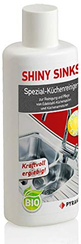 Pyramis 043000301 Shiny-Sinks 290 ml Reinigungsmittel poliert Edelstahlspülen