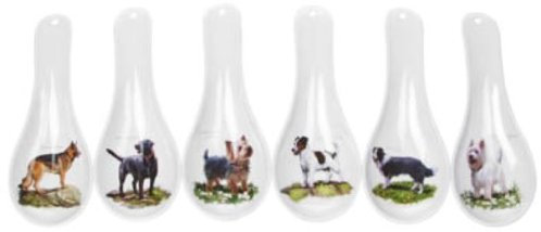 MacNeil Studio Dogs Melamine Spoon Rest featuring a Yorkshire Terrier