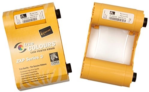 Zebra, Farbband, YMCKO, passend für Zebra ZXP Series 1