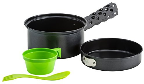 McKINLEY Damen Teflon Koch-Set, schwarz, One Size