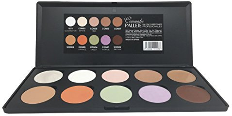 Tavolozza professionale CONCEALER 10 toni correttori Perssonal By DoriBell