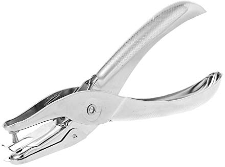 lochzange papier, MM456 Metall Hole Puncher Lochzange Locher 3MM für mehrere Blatt Papier und Pappe oder Karton