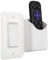 Mount Genie The No-Screwups Remote Control Holder by (White): Wall Mount with No Damaging Screws or Tape. Installs in Seconds on Any Light Switch. Great for TV, Ceiling Fan and Roku Remotes.