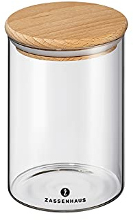 Zassenhaus Vorratsglas KP0000056464 Vorratsglas Transparent 850ml